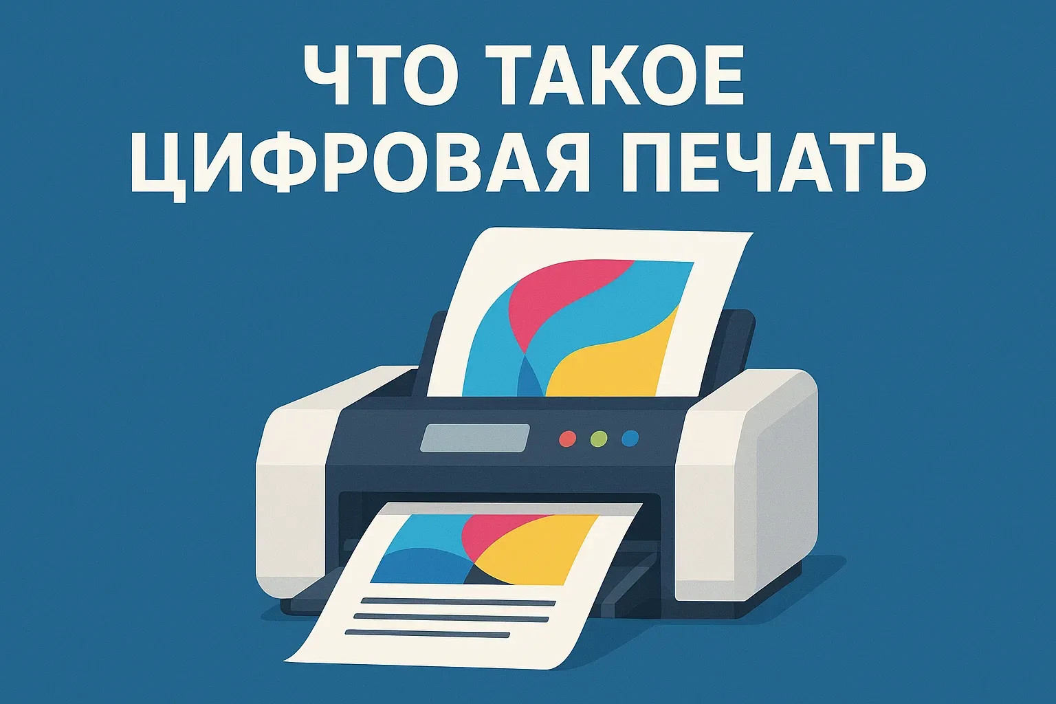 Цифровая печать: что это, преимущества и недостатки