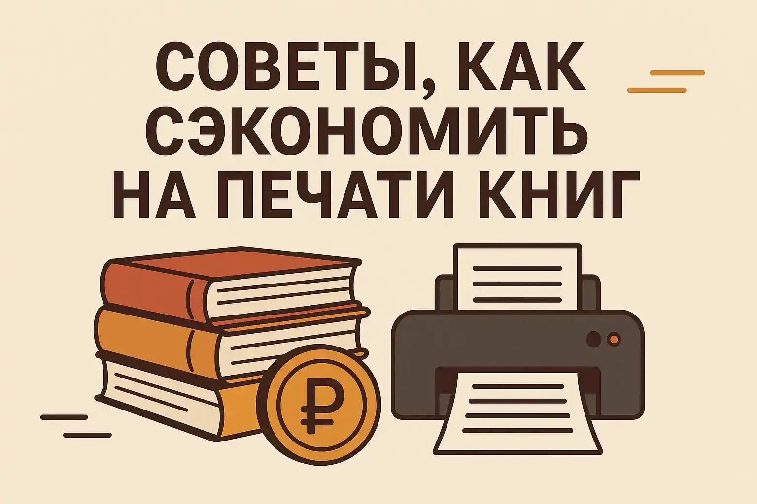 Советы, как сэкономить на печати книги от одного экземпляра